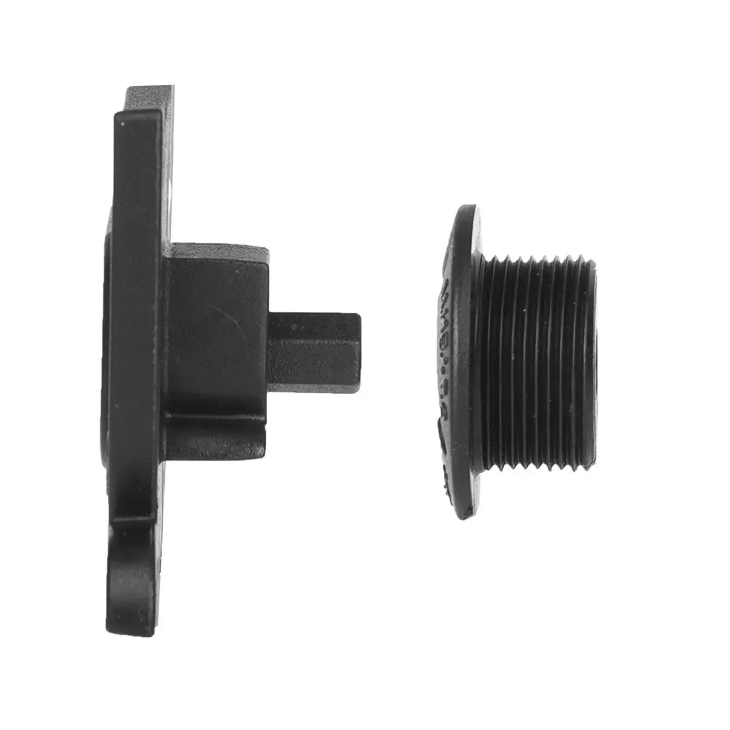 Pédalier aluminium - axe traversant M-Wave 2/2