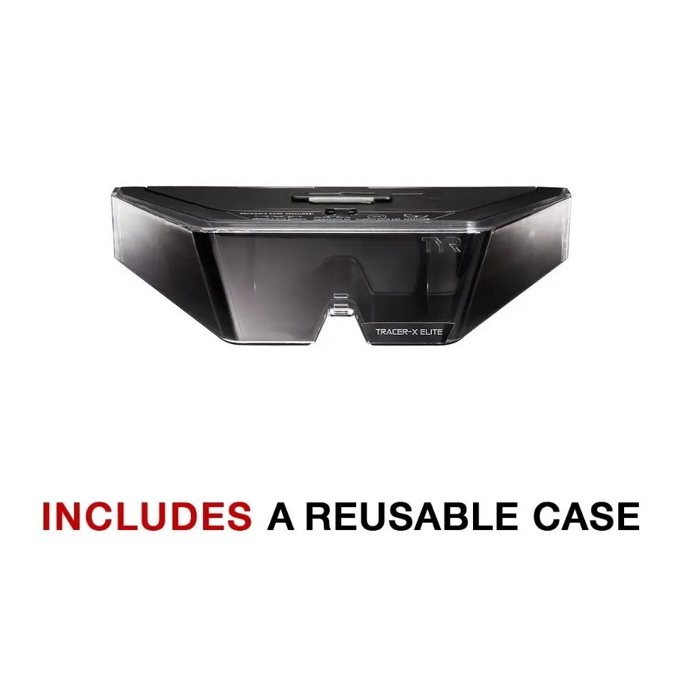 Lunettes de natation TYR tracer-x elite mirrored racing goggles 3/4