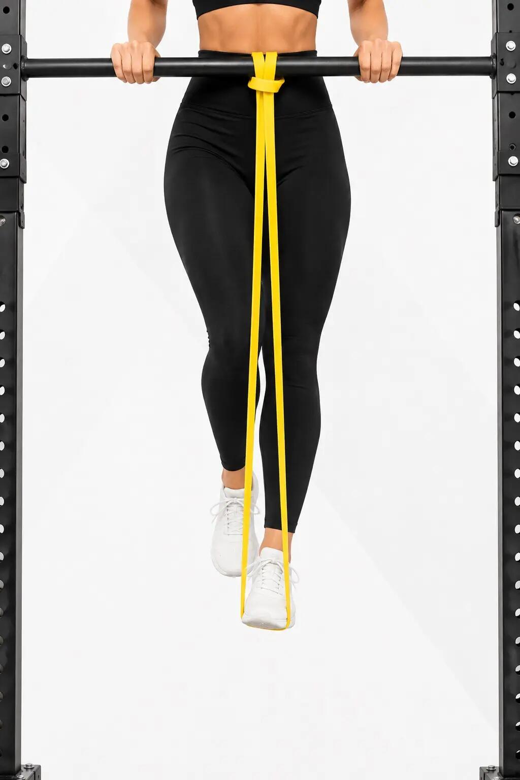 Guma do podciągania UNDERFIT Power Band Żółta 2-6 kg 5/7