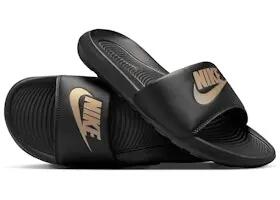 Nike Victori One Slide Black Metallic Gold 3/3