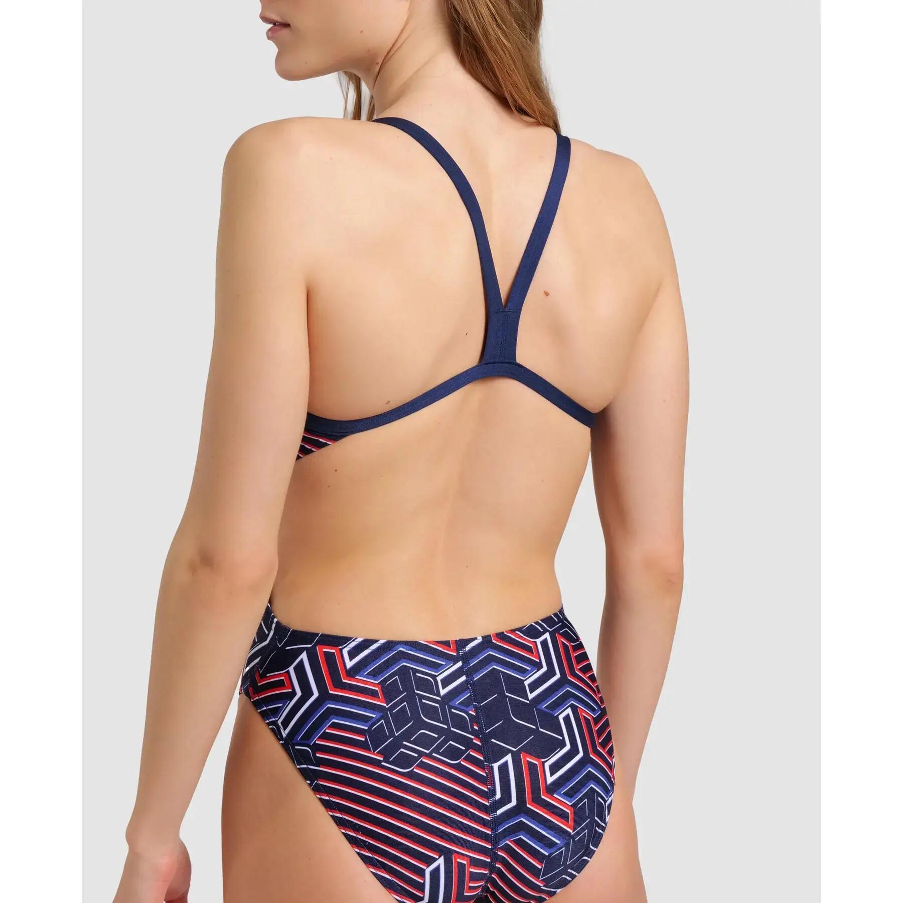 Maillot de bain 1 pièce femme Arena Kikko Pro Challen 5/5