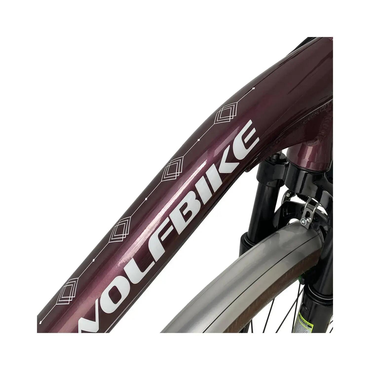 Bicicleta elétrica de cidade Wolfbike Radaway R28 4/5