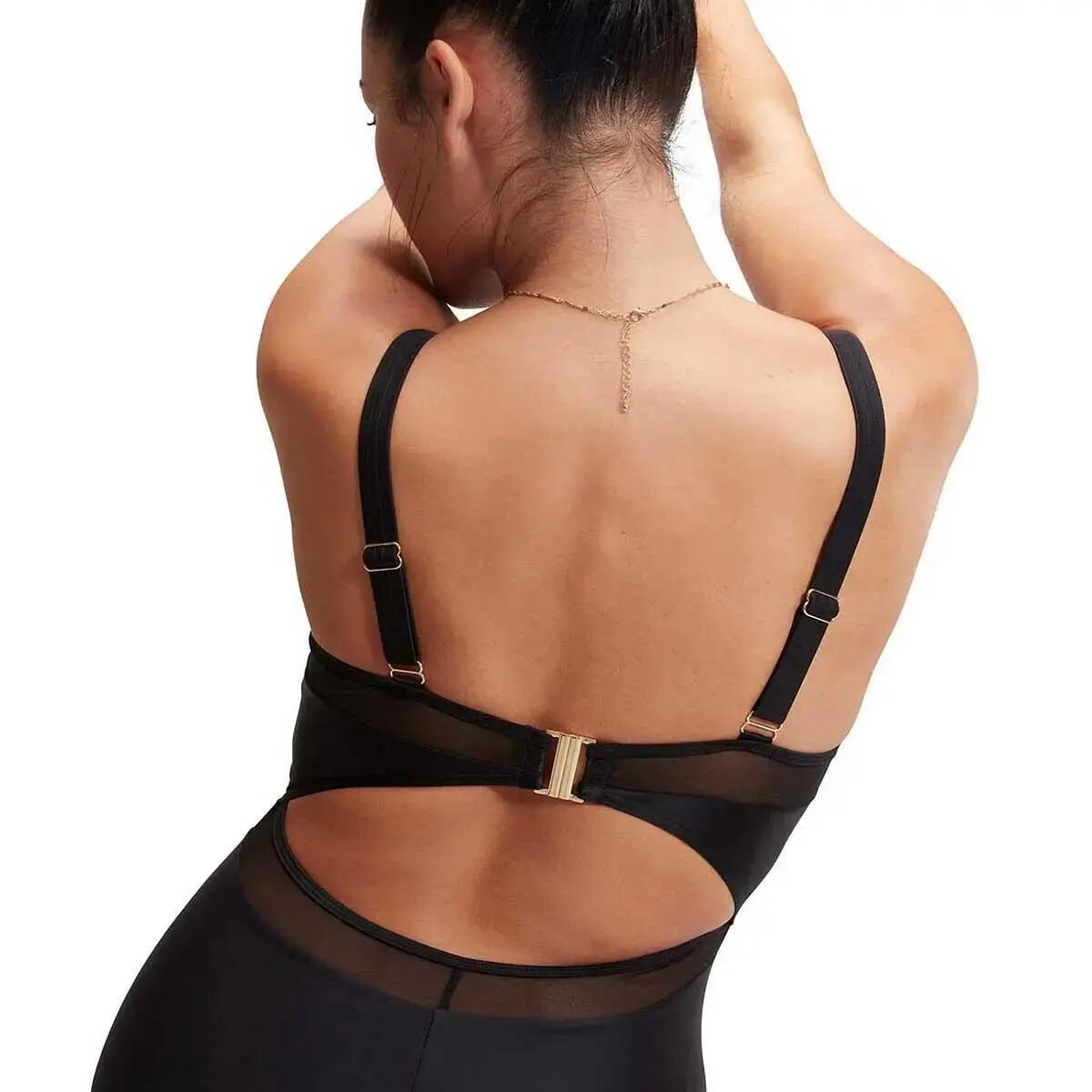 Maillot de bain 1 pièce femme Speedo Eco Mesh Detail 1p Bla 6/7