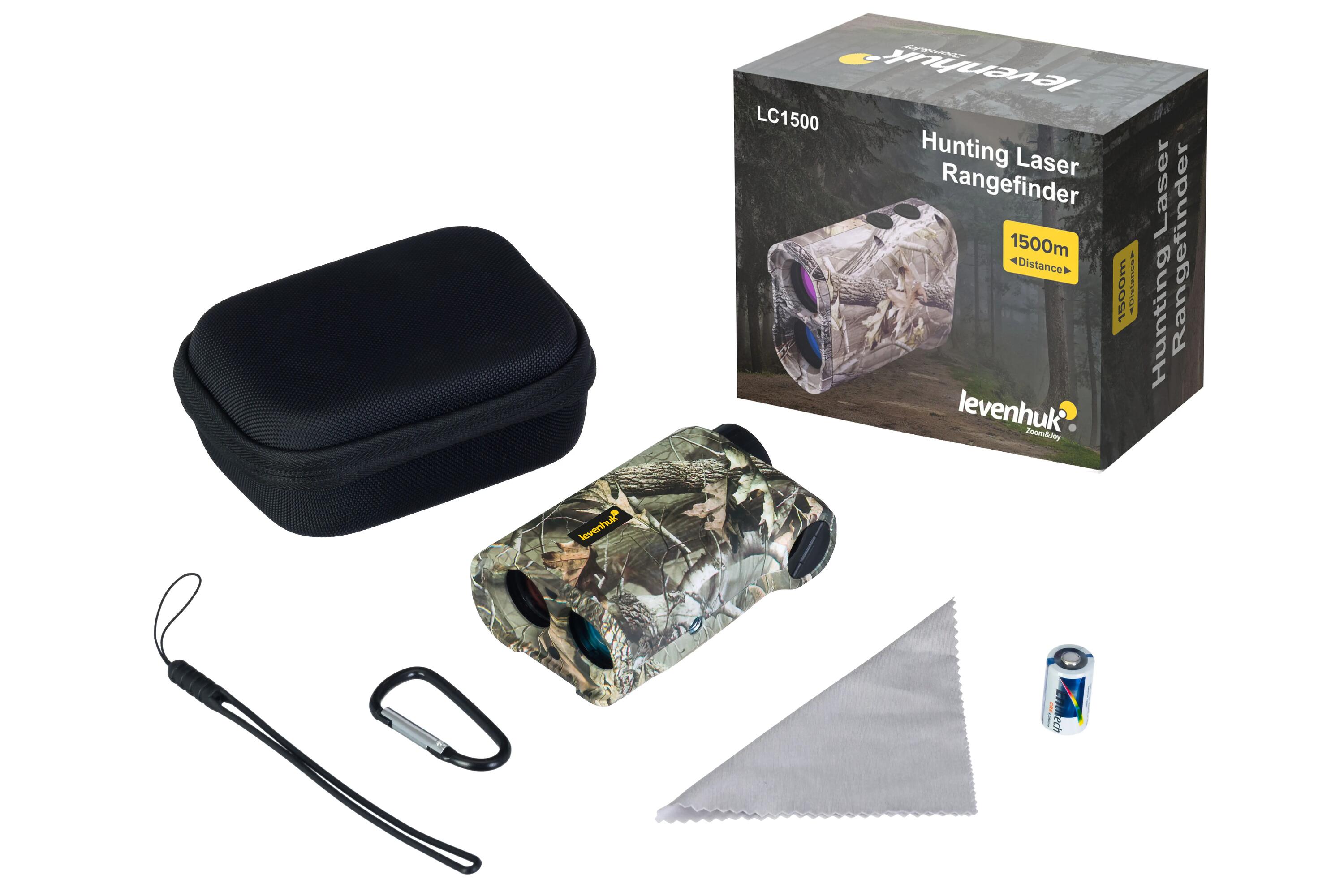 Télémetero laser para caza Levenhuk Camo LC1500 - camuflaje 2/6