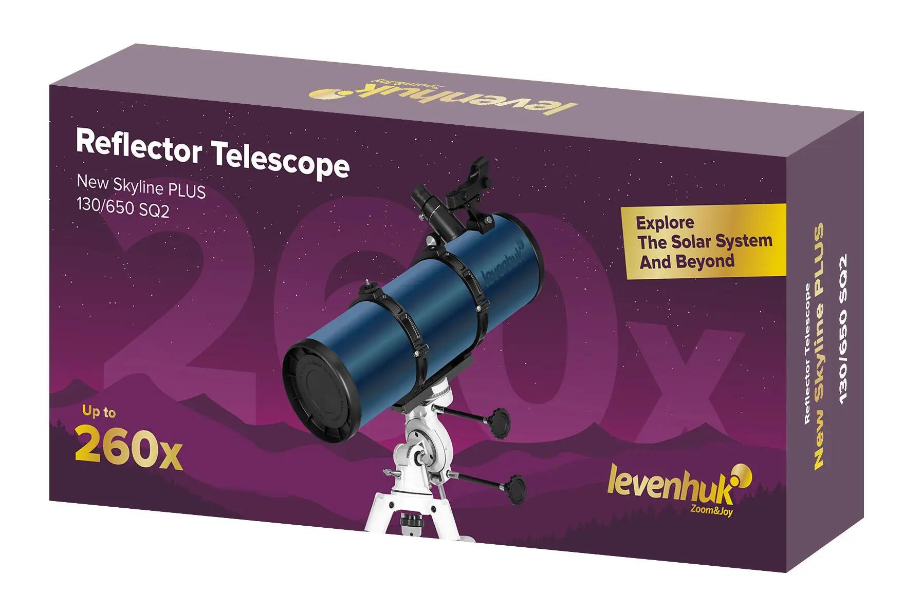 Telescopio reflector Newton - 130/650 - Negro 2/2