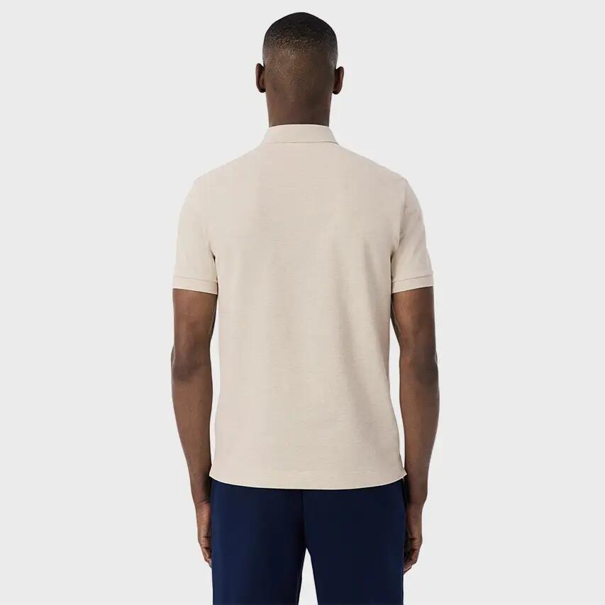 Heren Paris Edition Polo Shirt Katoenpique Beige II 3/7