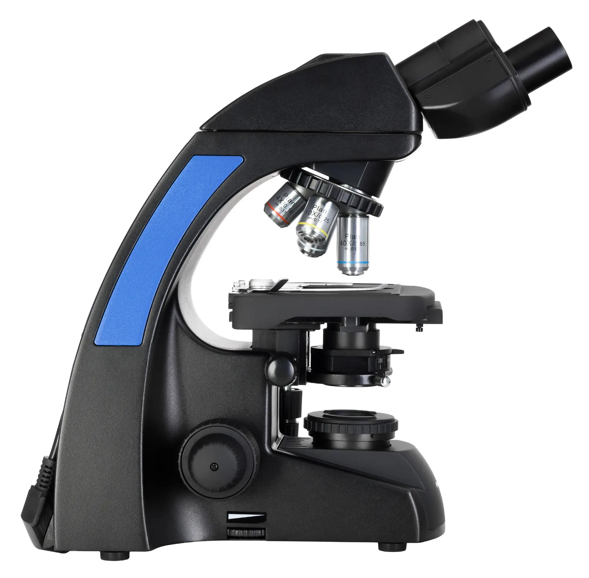 Microscopio biologico binoculare - 40–1000× - LEVENHUK 850B - nero 4/6