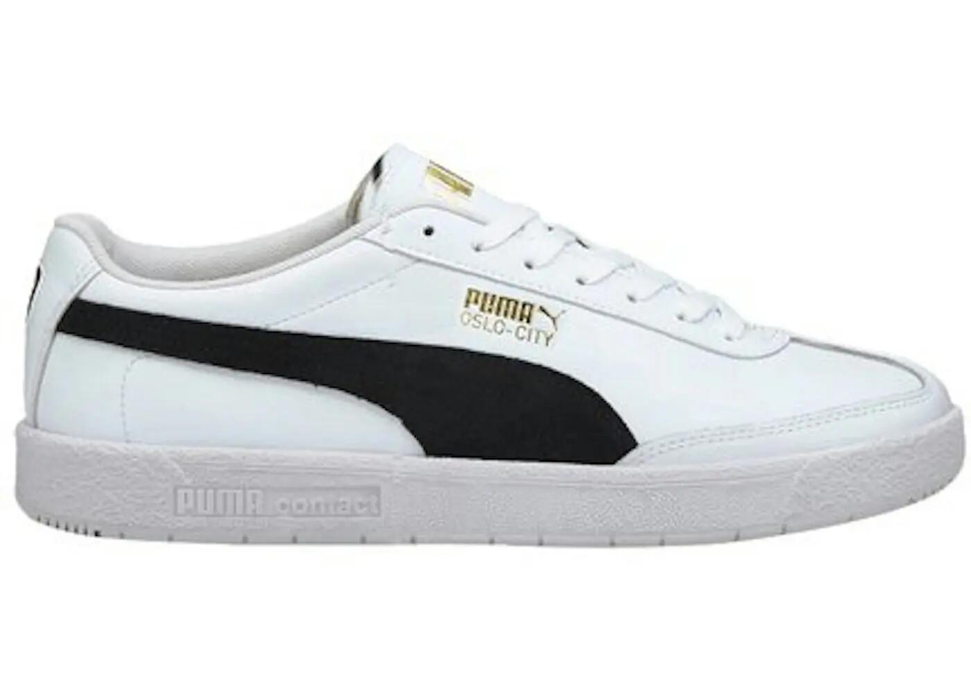 Chaussures - marche sportive - homme - oslo city - blanc/noir doré 2/2