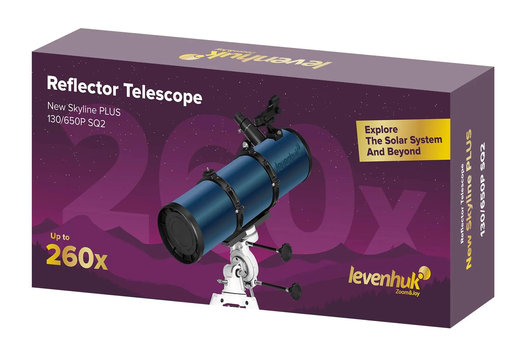 Telescopio - 130mm newtoniano - New Skyline PLUS - Negro 2/2