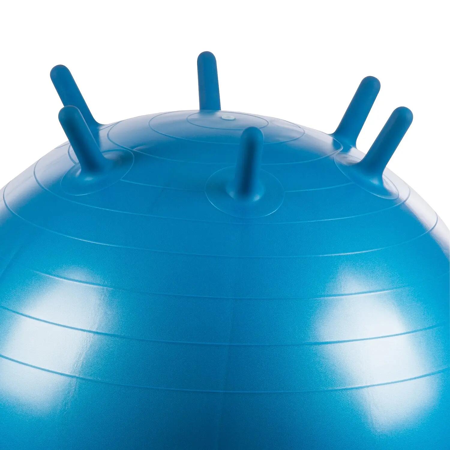 Gymnic Sit'n'Gym Palla da seduta con piedini Ø 65 cm blu 3/4