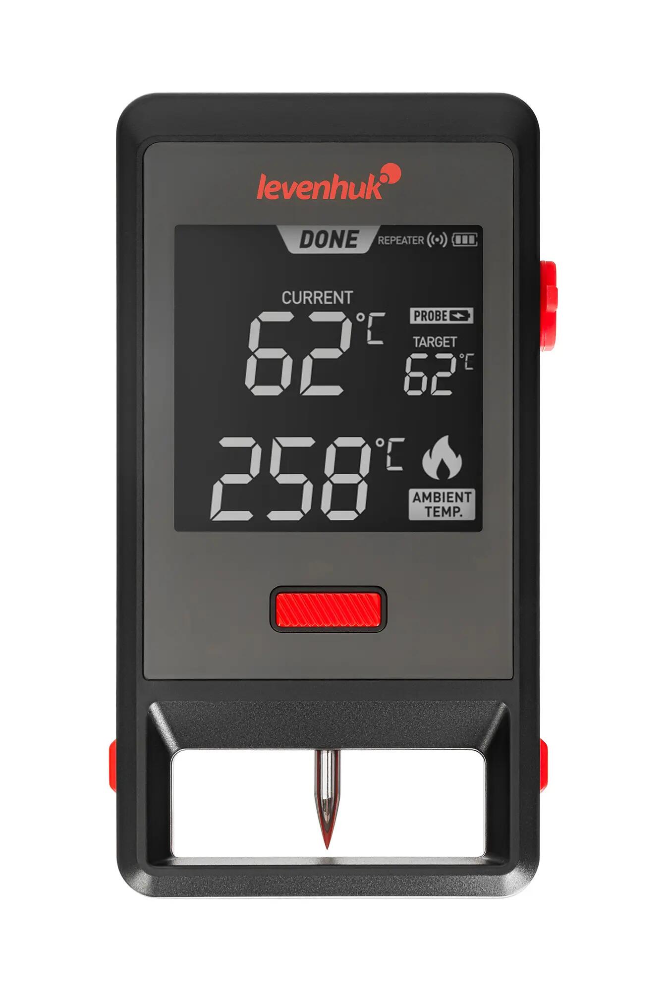 Termometro per carne wireless - Controllo via app - Modello BT30 - Nero 3/6