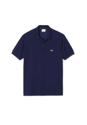 Lacoste Modello L1212 Short Sleeved Ribbed Collar S Colore Rosa