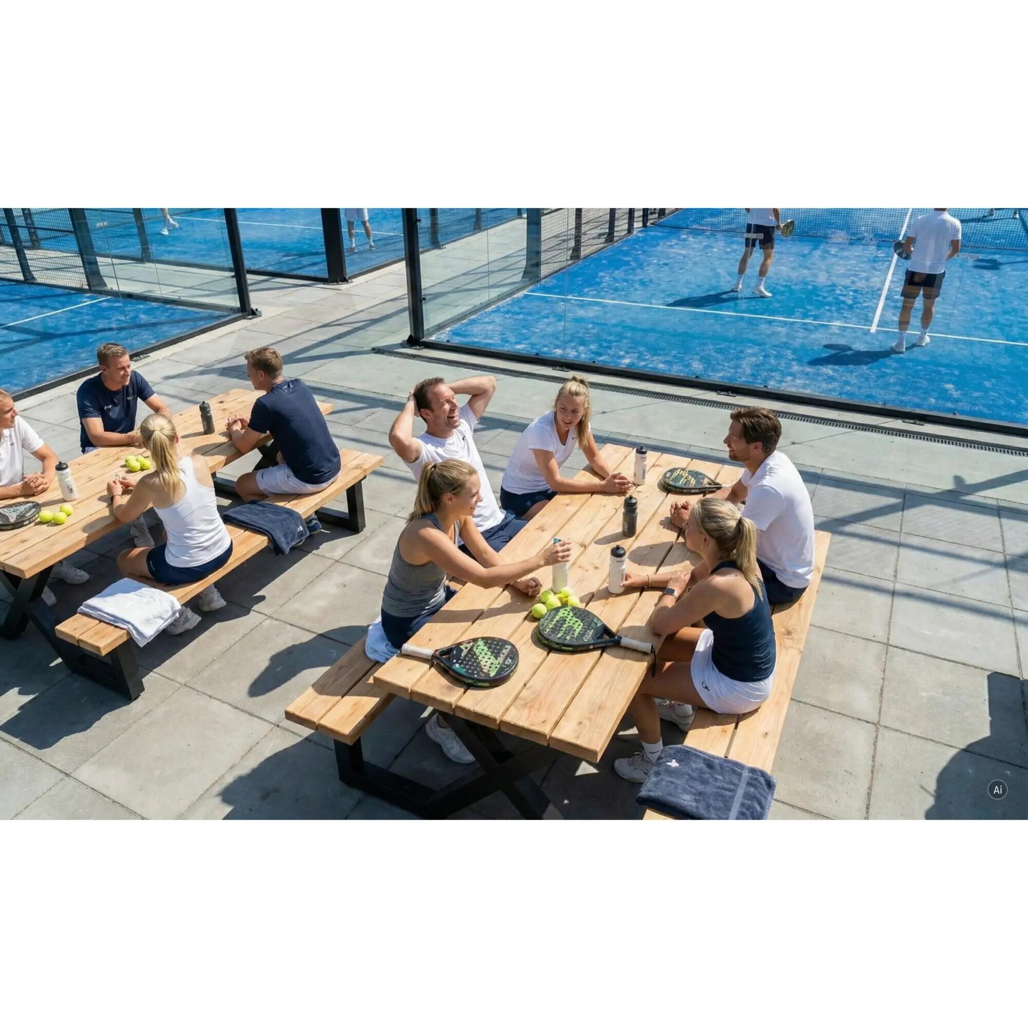 Table de pique-nique X-235 - 8 personnes - 235cm 7/7