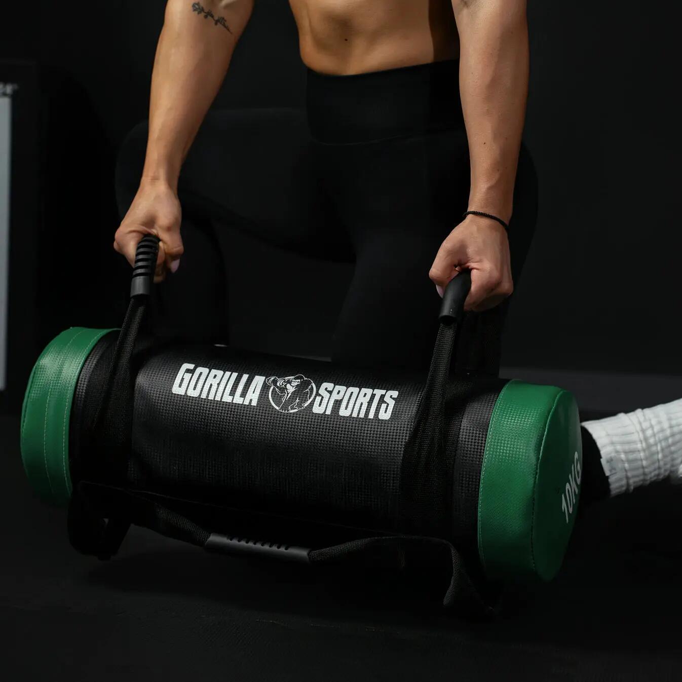 Fitness bag noir/rouge - Sac lesté de 5 KG 6/7