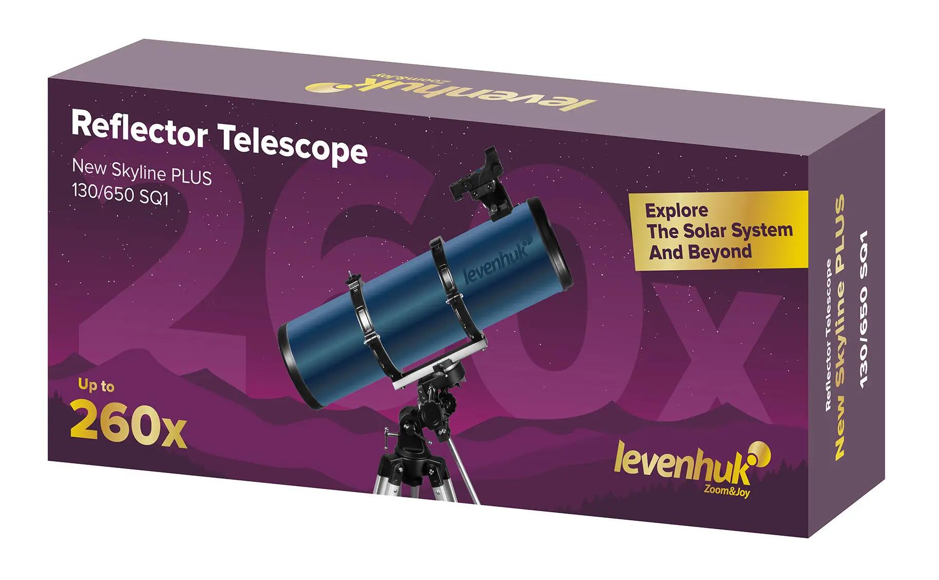 Telescopio newton 130/650mm - New Skyline PLUS - Negro 2/2