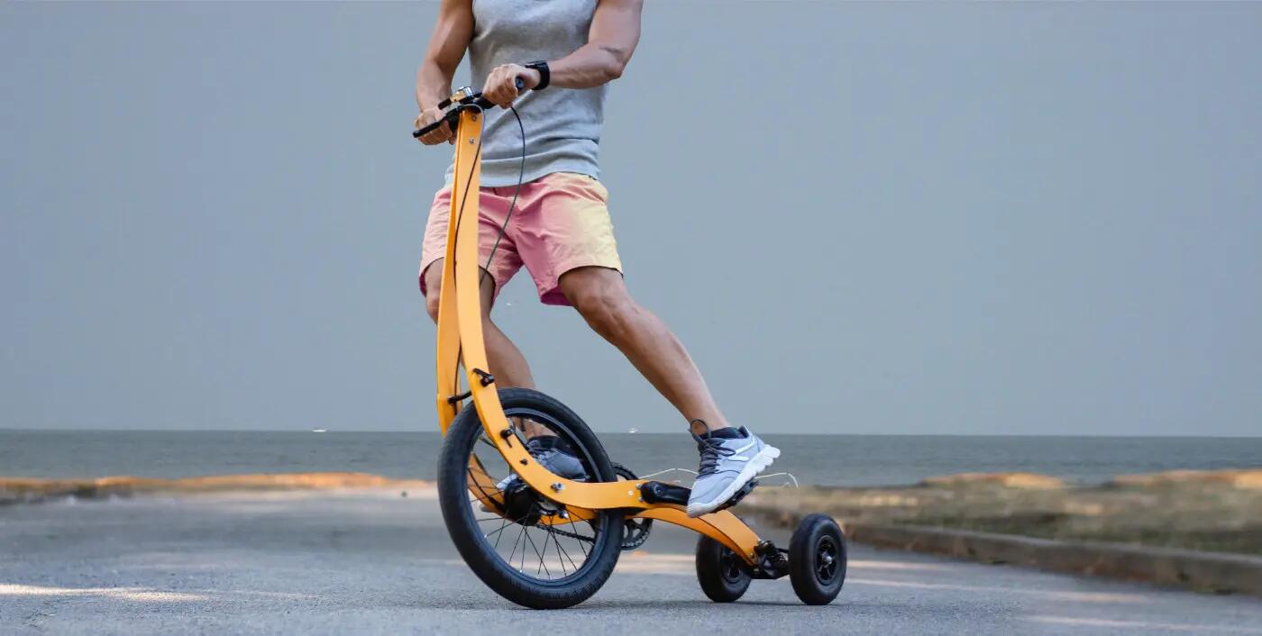 Halfbike | Vélo debout compact pour bouger tout le corps 10/15