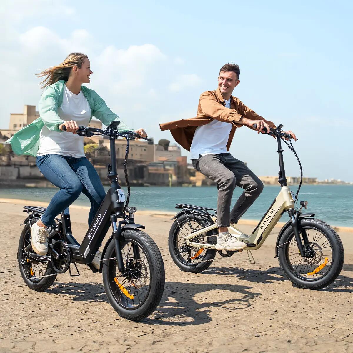 Bicicleta eléctrica compacta ENGWE L20 3.0 BOOST, par motor de 75 Nm 5/7