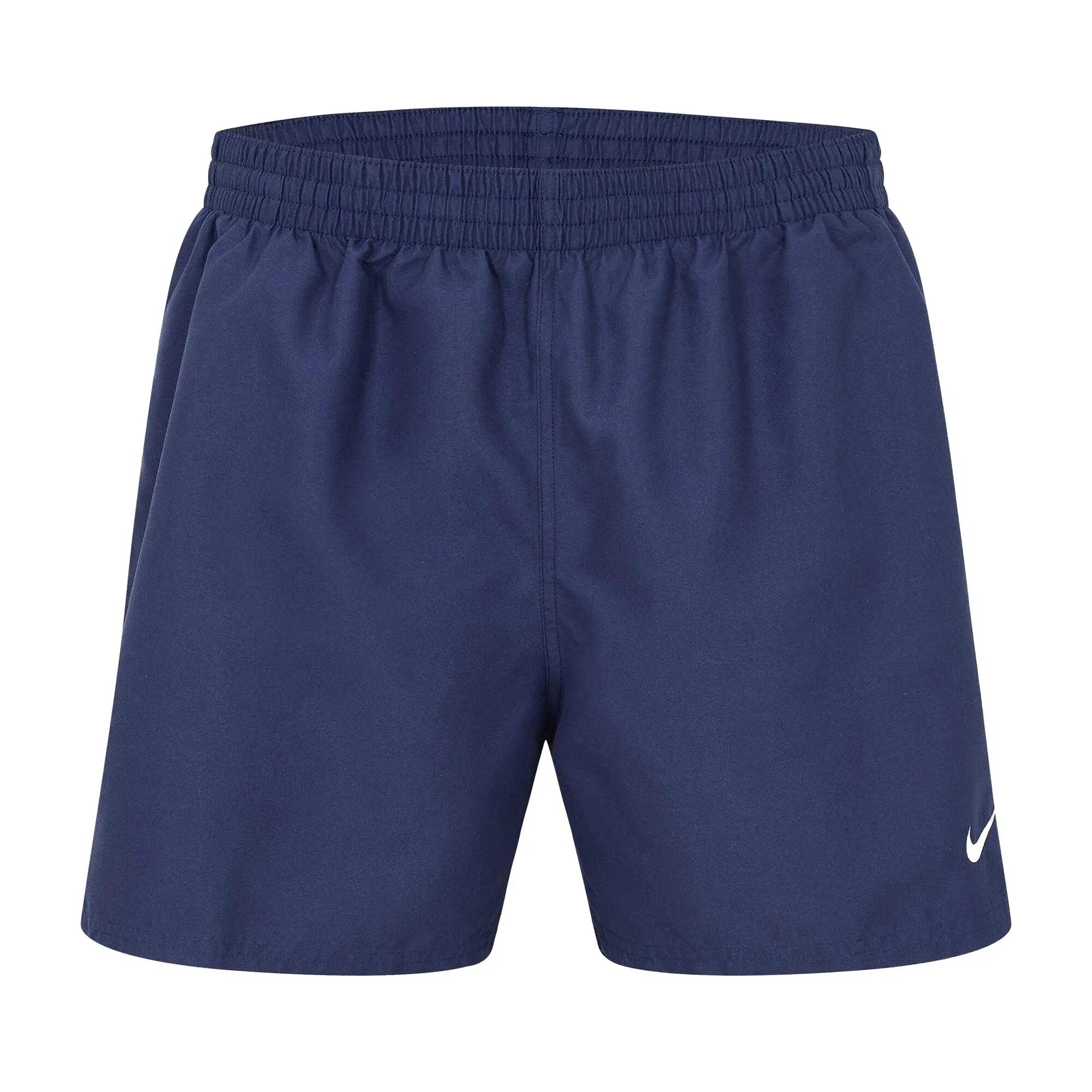 Costume Da Bagno A Pantaloncino Regolare Logo Ricamato Uomo Nike Blu Ortensia 2/3