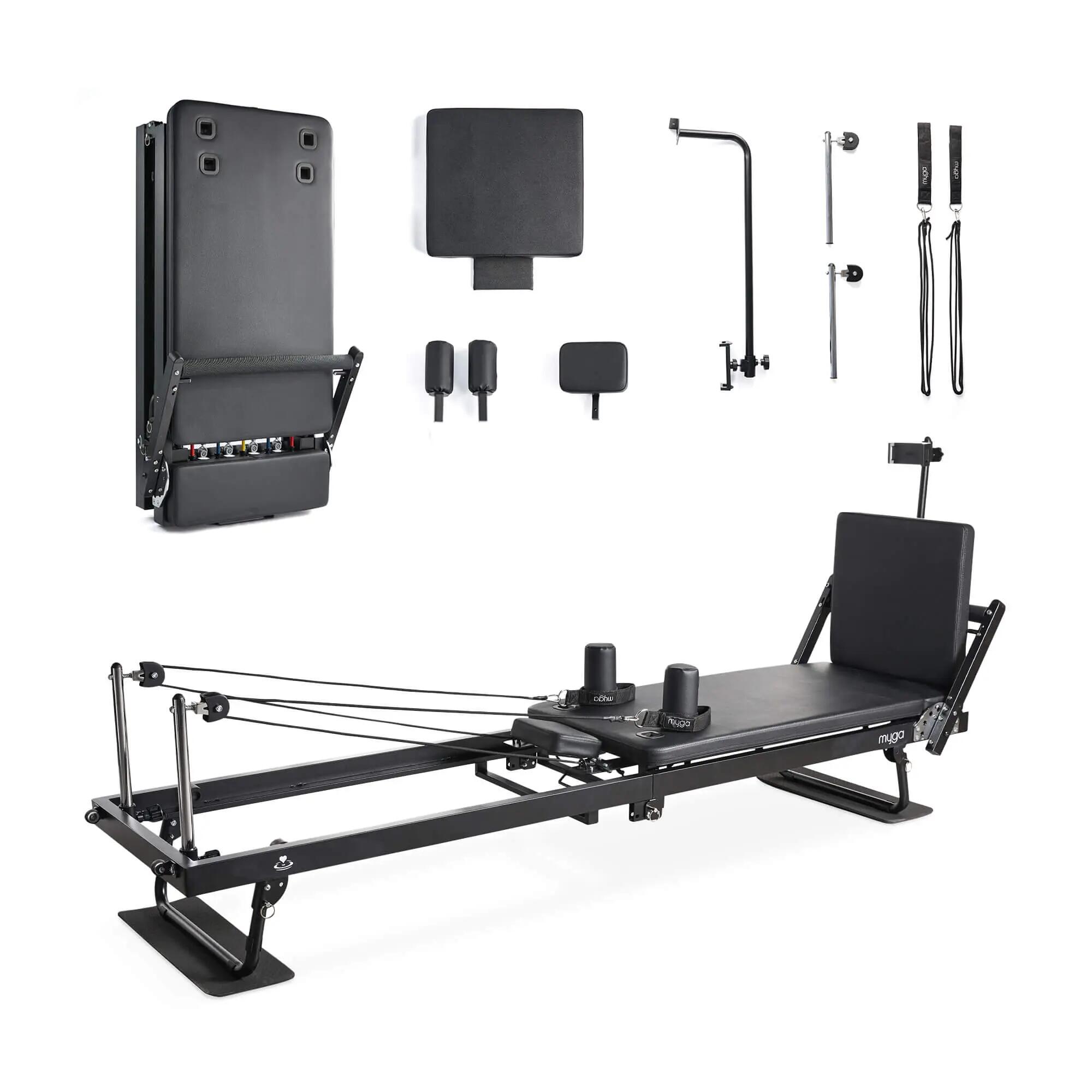 Reformerd Myga Pilates z platformą Springboard do ćwiczeń 2/7
