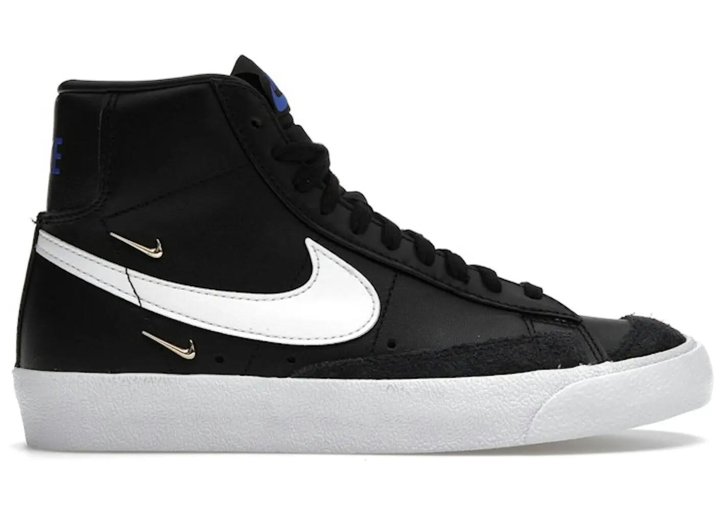 Chaussures - marche - femmes - rétro - blazer 77 - noir/blanc 2/3