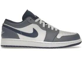 Zapatillas - Baloncesto - Bajas - AJ1 Low - Ashen Slate/White 3/3