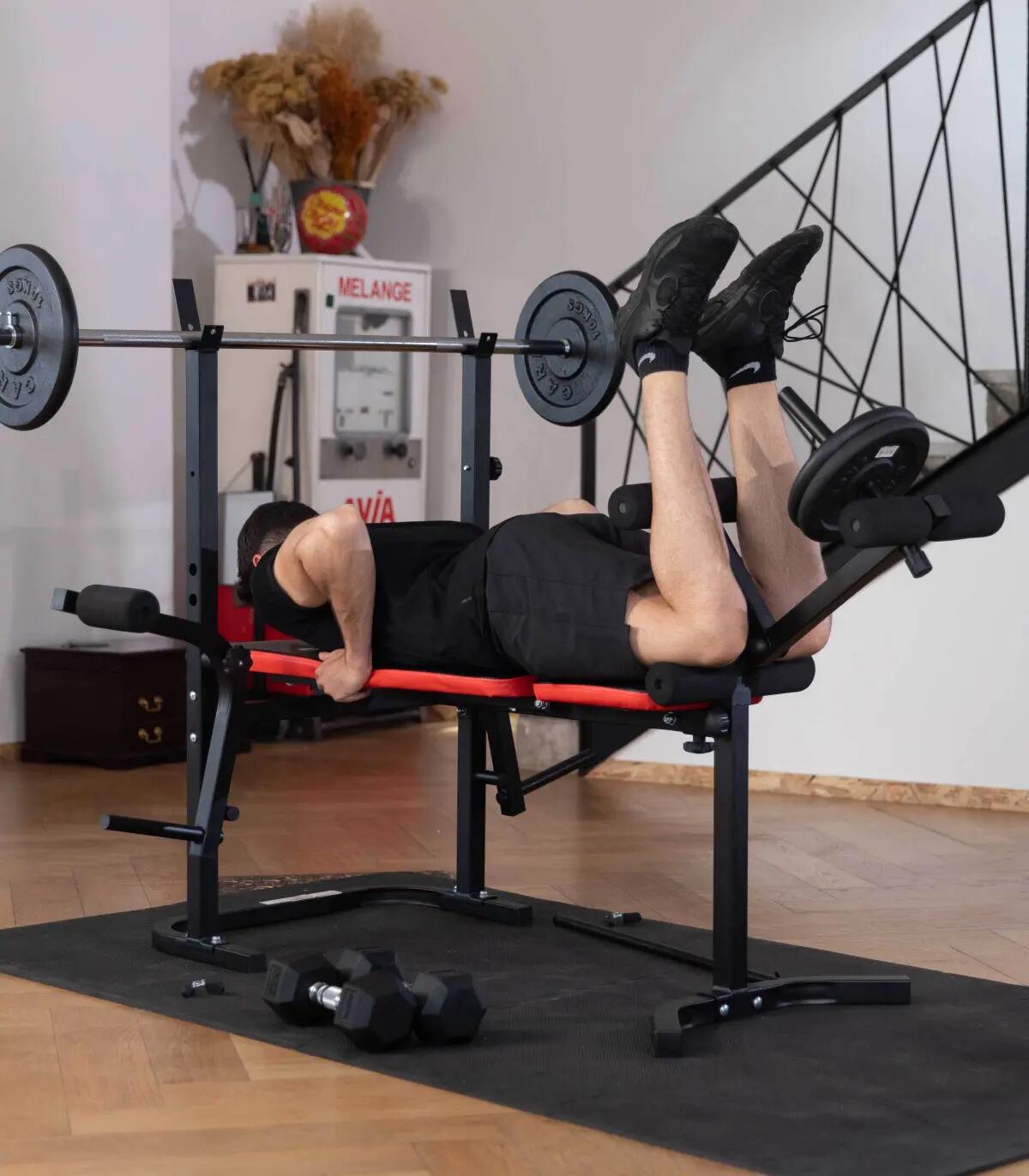 Banc de musculation multi-positions réglable et inclinable - CARE- CB-320 6/13