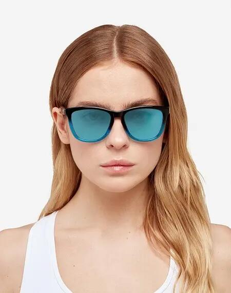 HAWKERS - Lunettes de soleil pour homme et femme ONE - FUSION BLACK CLEAR BLUE 8/8