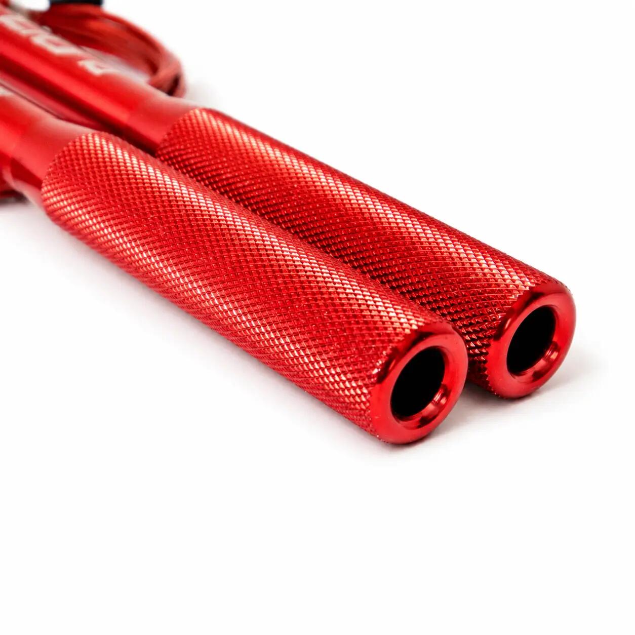 Corde à Sauter Vitesse Pro Aluminium Crosstraining Fitness Gym RL Grips Rouge 6/8