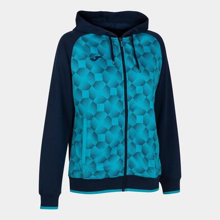 Veste À Capuche Football Femme Joma Supernova III Bleu Marine