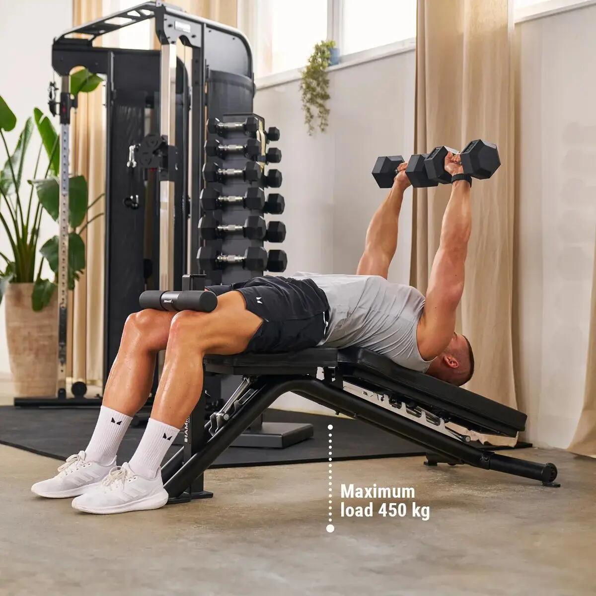 Banco de musculación Autark Hammer, montaje no incluido 10/10
