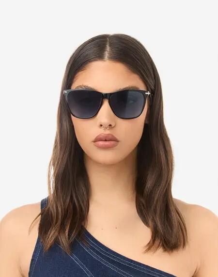 HAWKERS - Occhiali da sole per Uomo e Donna ONE CROSSWALK - BLACK BLUE DENIM 6/9