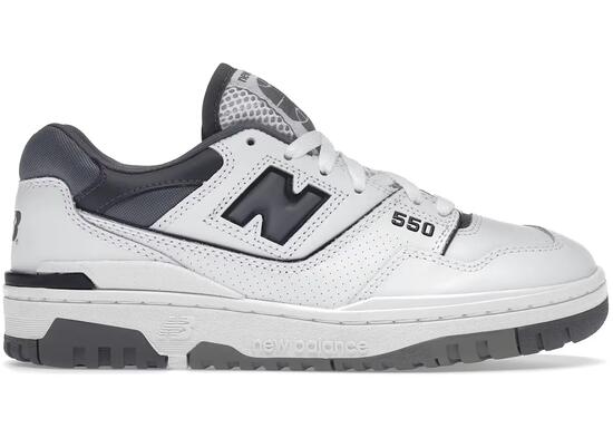 Zapatillas - Baloncesto - Unisex - Retro, versátiles - 550 - Blanco/Gris oscuro