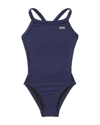 Bañador TYR Durafast Elite® Diamondfit Solid para niña