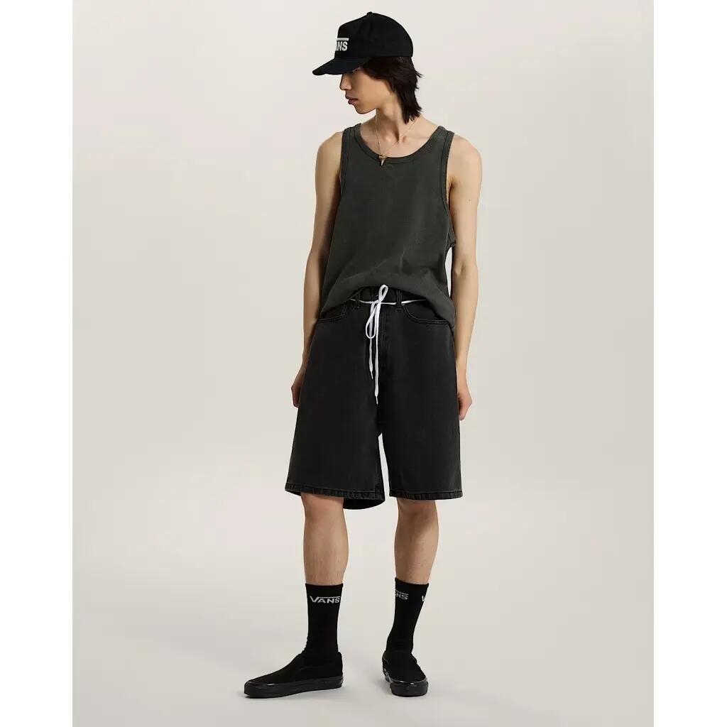 Meias Vans Modelo Vn000qbvblk1 Classic Crew Cor Preto 4/5