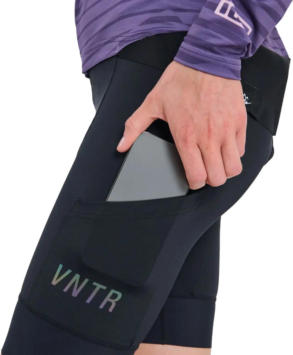 ION VNTR AMP Gravel Radhose Schwarz Damen 3/5