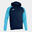 Chaqueta con capucha Hombre Joma Academy iv marino turquesa flúor