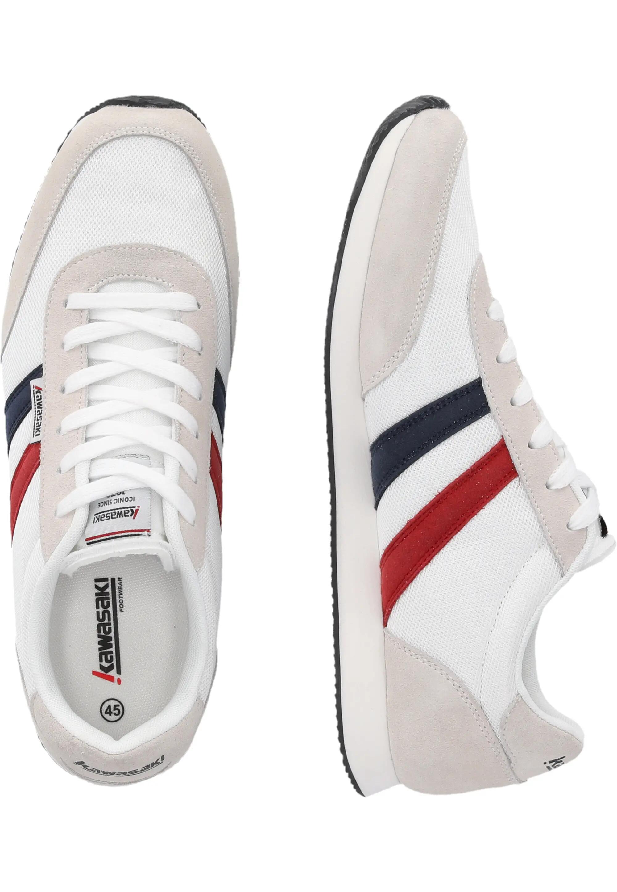 Kawasaki Racer Classic Shoe K222256 1002 White 6/8