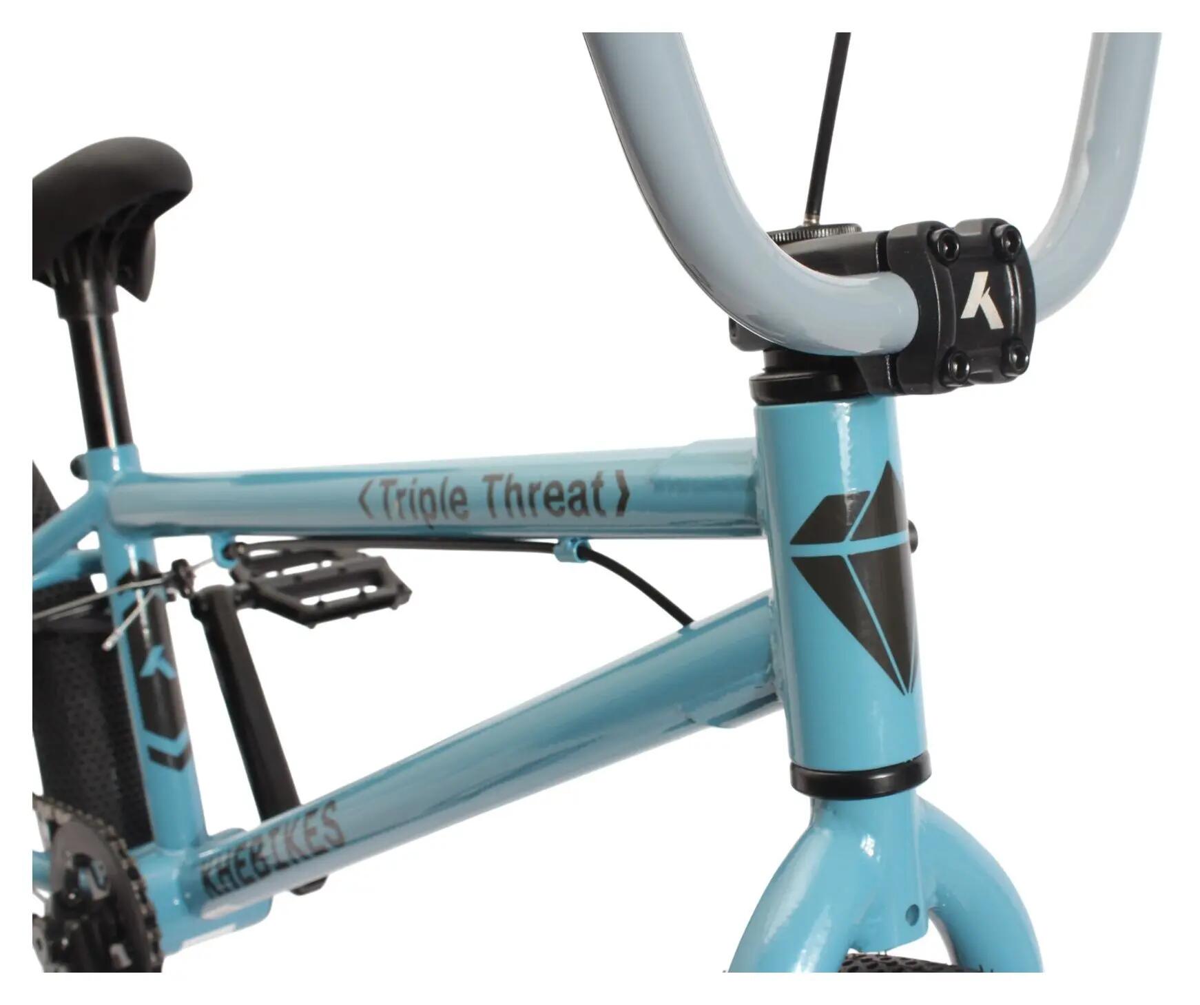 BMX bicicleta adultos TRIPLE THREAT azul 20 polegadas 11,1 kg 5/15