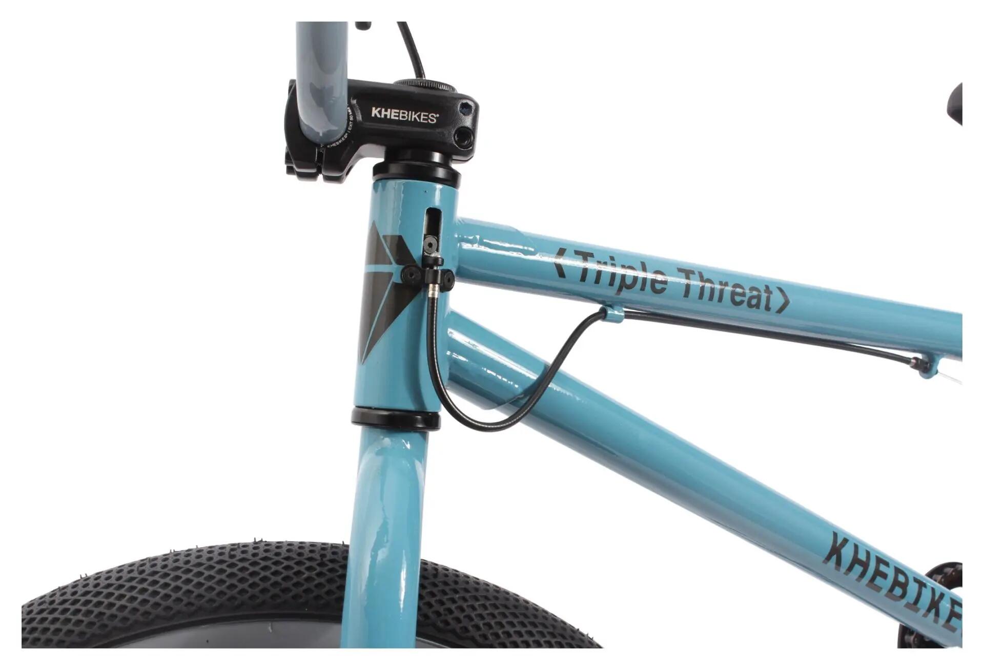 BMX bicicleta adultos TRIPLE THREAT azul 20 polegadas 11,1 kg 12/15