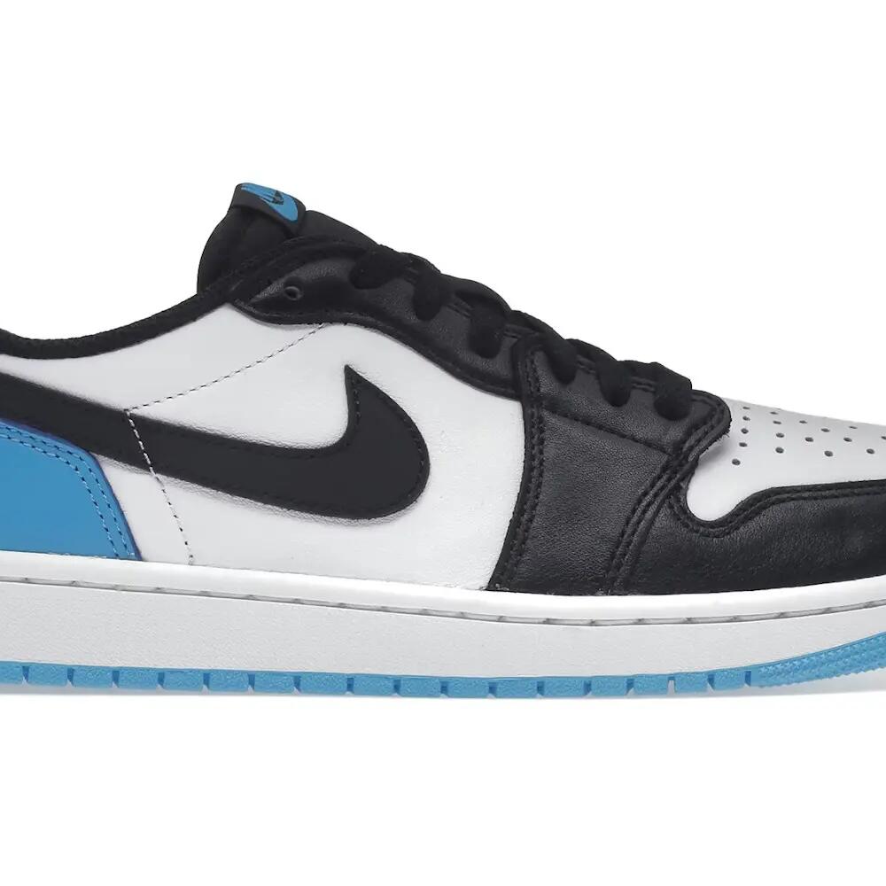 Air Jordan 1 Retro Low OG UNC - White Dark Powder Blue Black