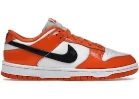 Basketball - schuhe - lackleder, halloween - dunk low - orange/weiß 2/3