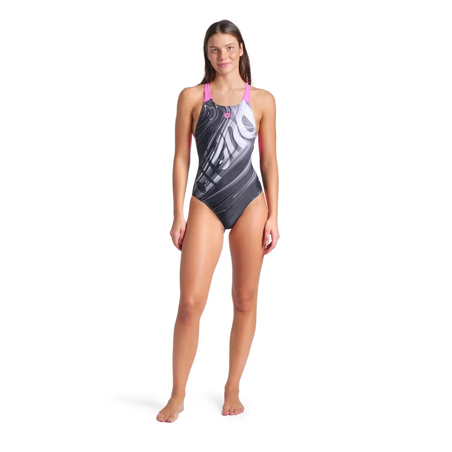 Einteilige badeanzüge Damen - Flow V Back Lb 3/6