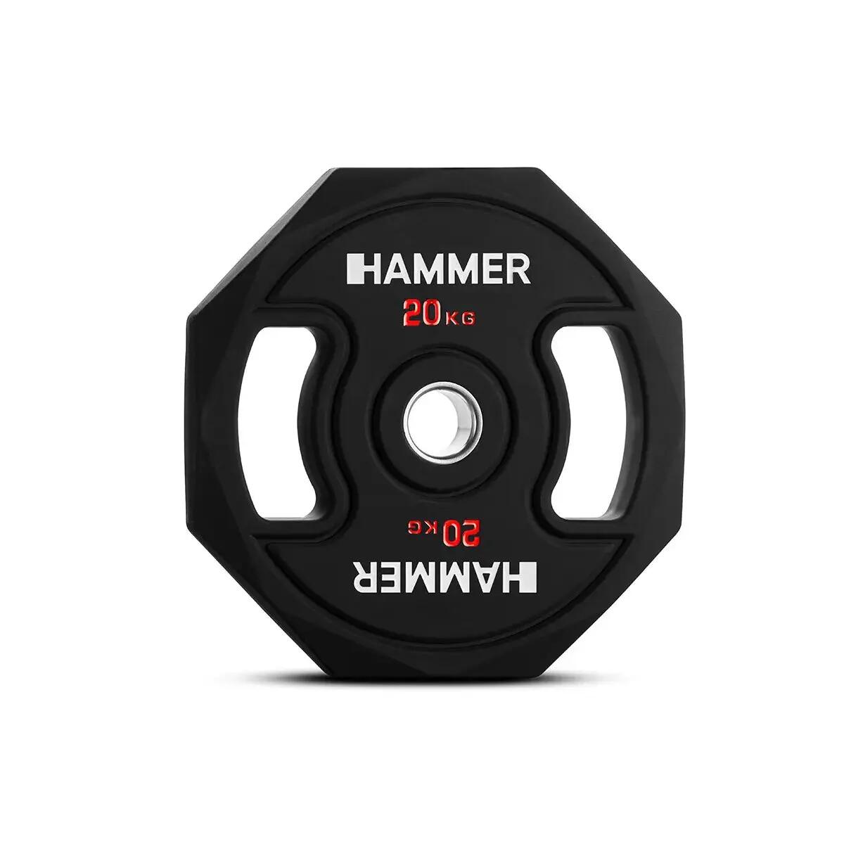 Disco Octagon TPU 1x5 kg diámetro 50 mm Hammer 13/15