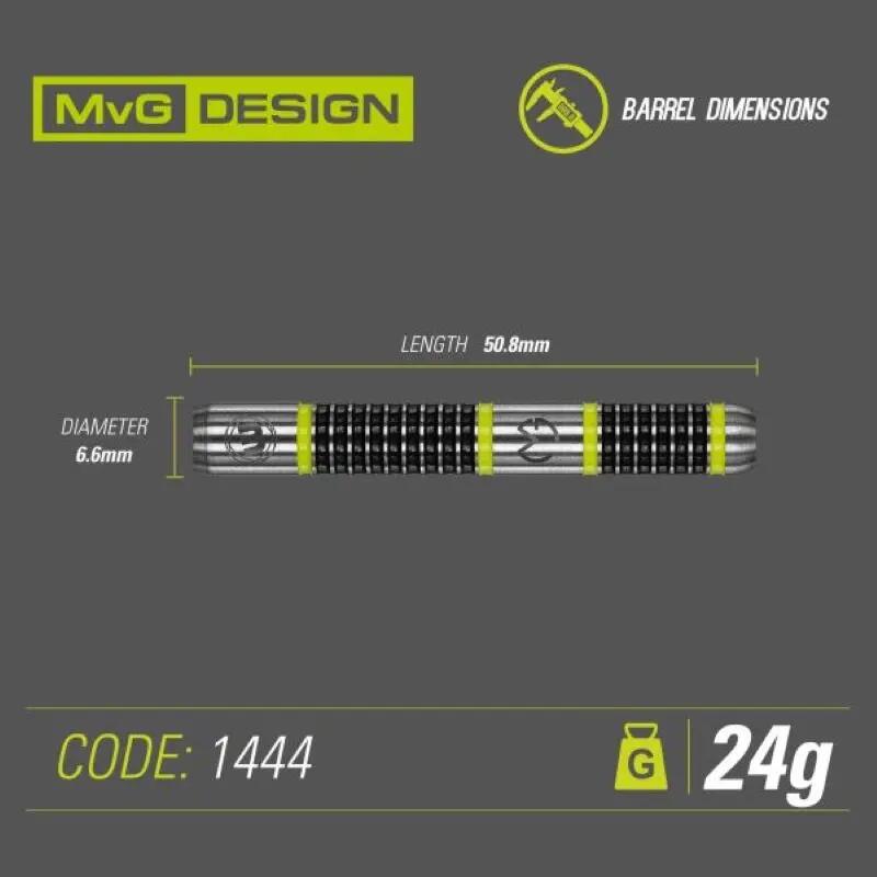 Winmau - Steeldart MvG Aspire 1444 - 80% Tungsten 21gr. 6/8