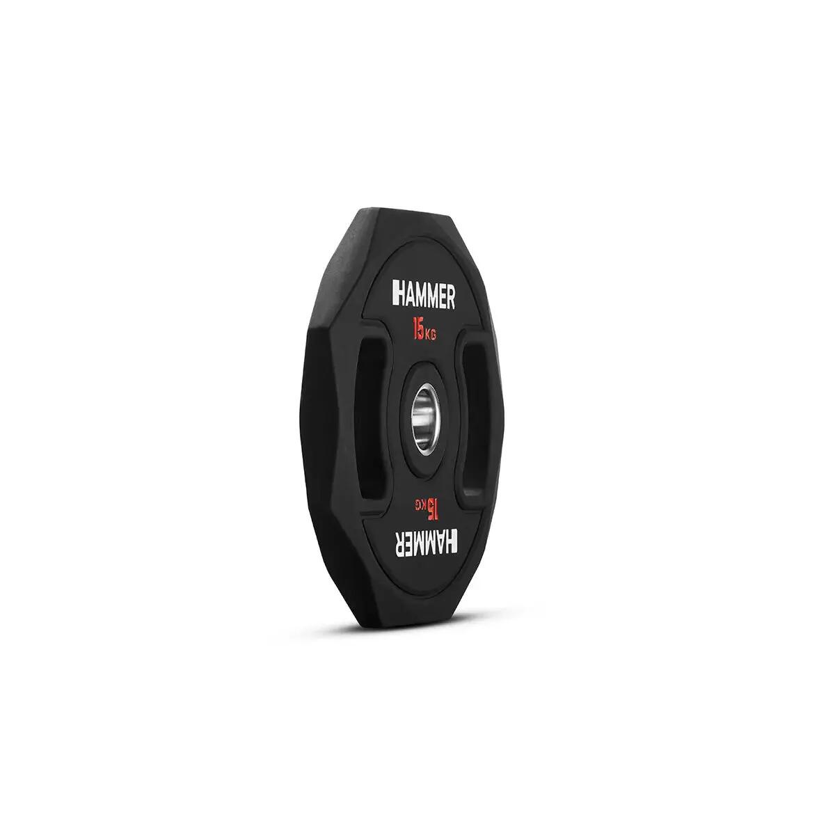 Disco Octagon TPU 1x5 kg diámetro 50 mm Hammer 12/15