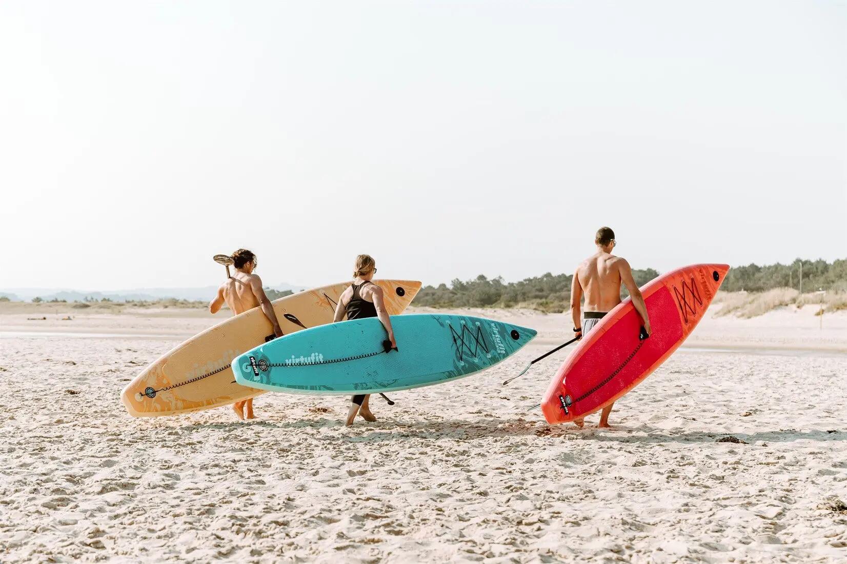 SUP Gonfiabile - Voyager 381 - Turchese - Con accessori 9/16