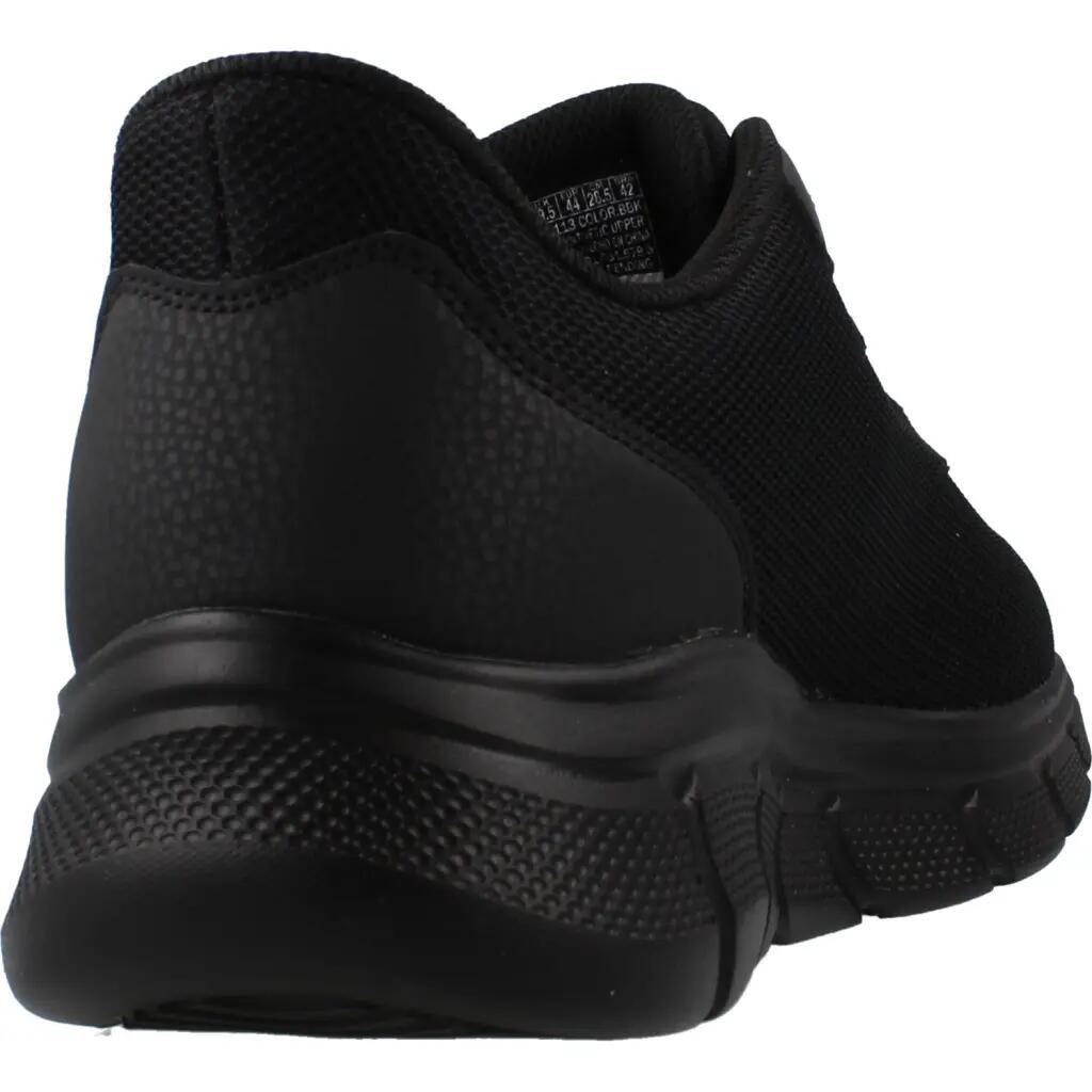 Zapatillas Skechers Bobs B Flex - Glacial Edge, Negro, Hombre 3/5