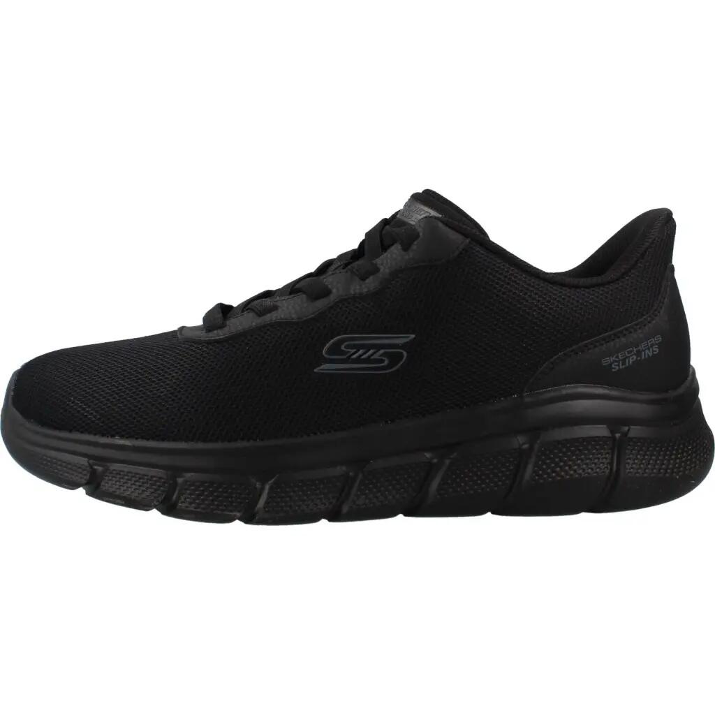 Zapatillas Skechers Bobs B Flex - Glacial Edge, Negro, Hombre 2/5