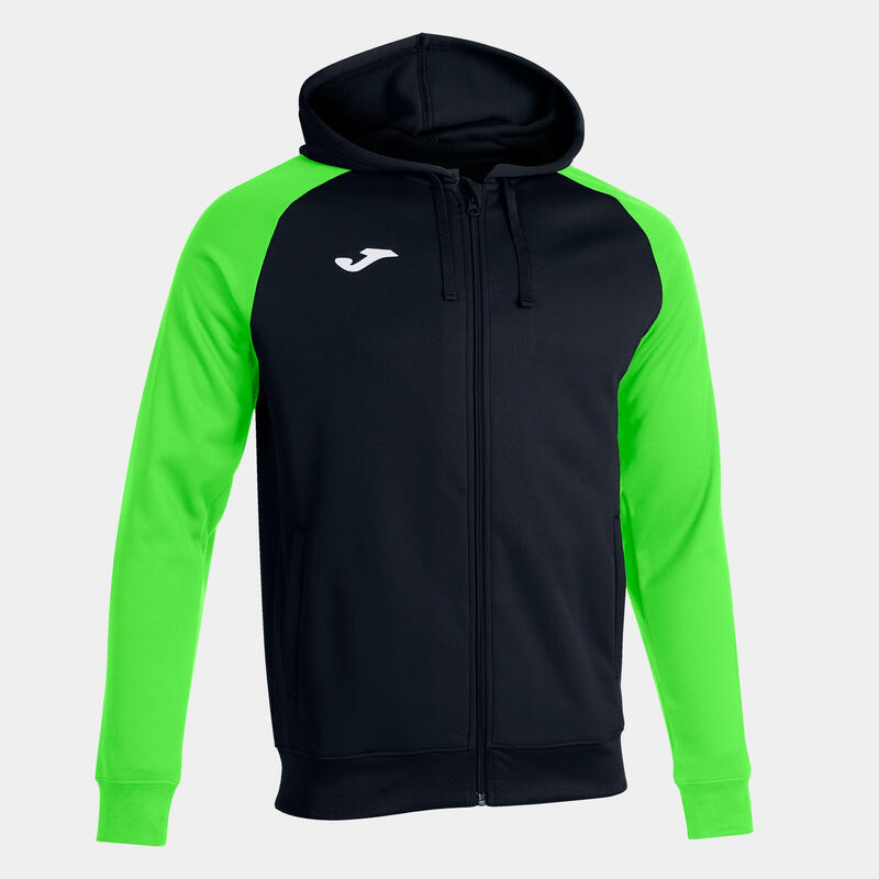 Chaqueta Con Capucha Fútbol Niños Joma Academy IV Negro