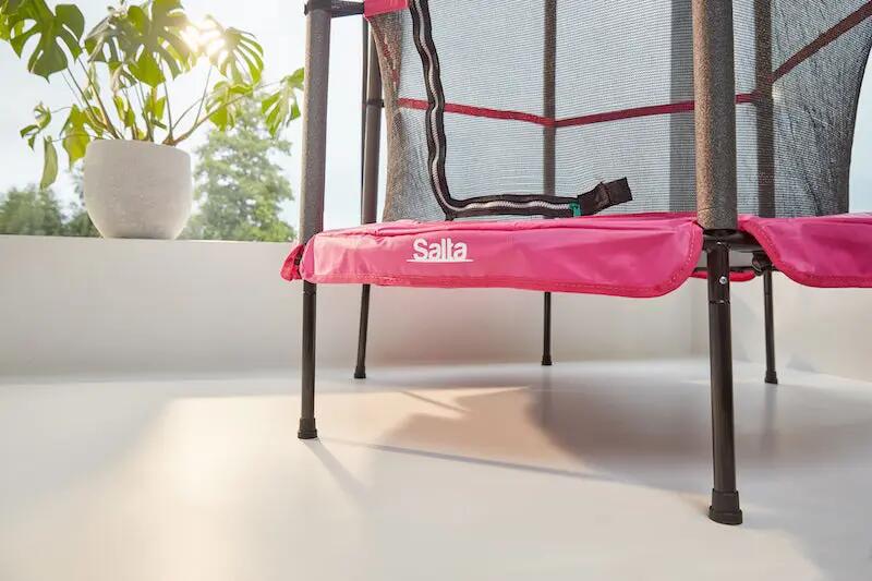 Trampoline Junior - 140 cm - Rond Rose 9/12
